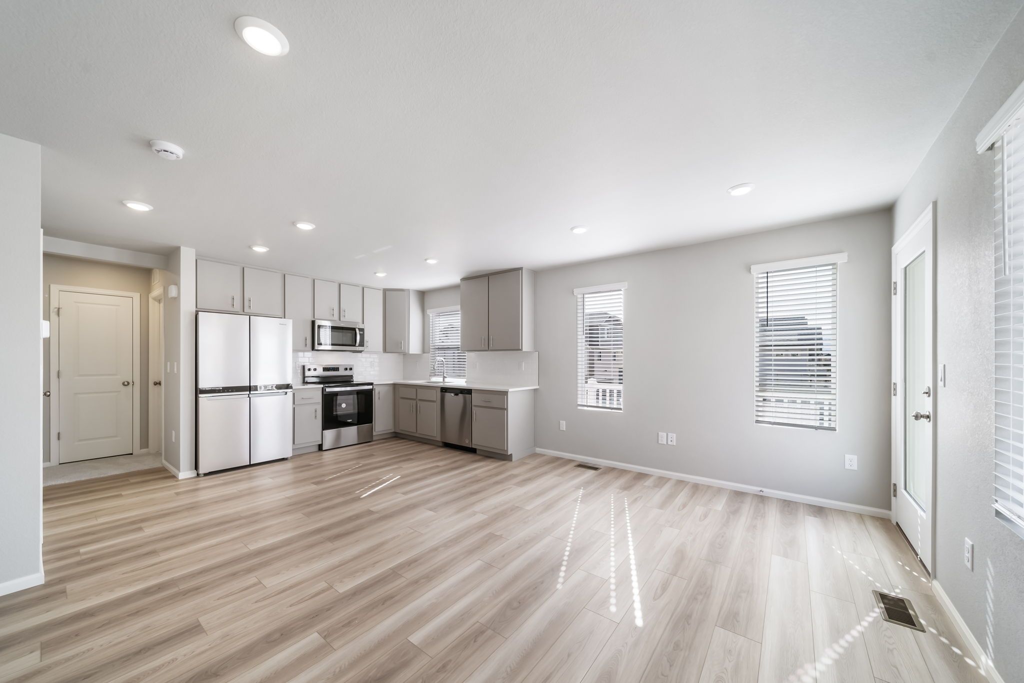Kitchen and great room