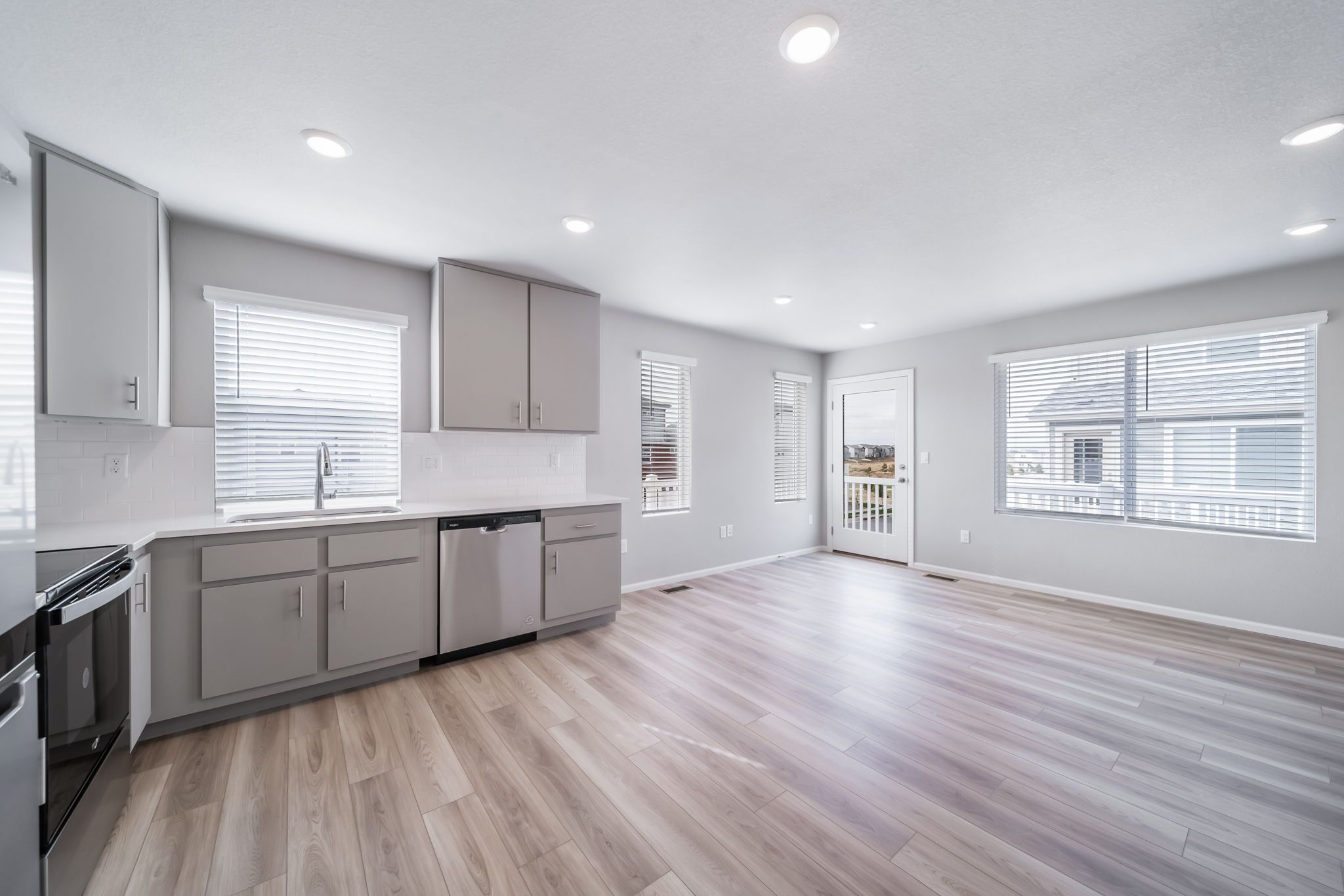 Kitchen and great room