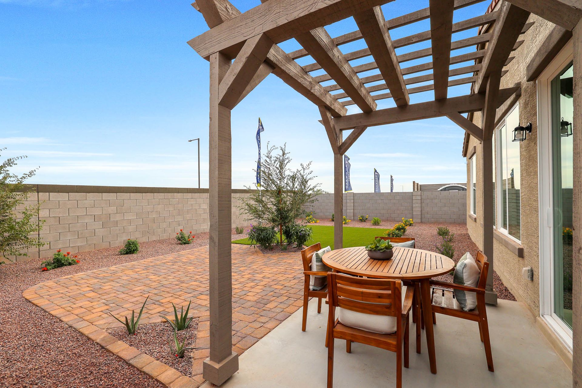 This is our staged Sagebrush Model. Options and colors may vary.