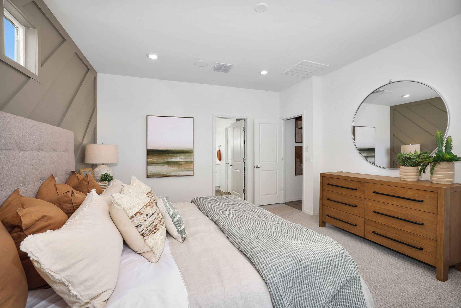 This is our staged Sagebrush Model. Options and colors may vary.