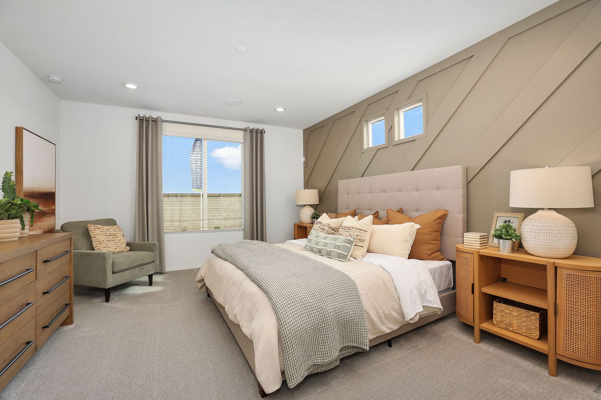 This is our staged Sagebrush Model. Options and colors may vary.
