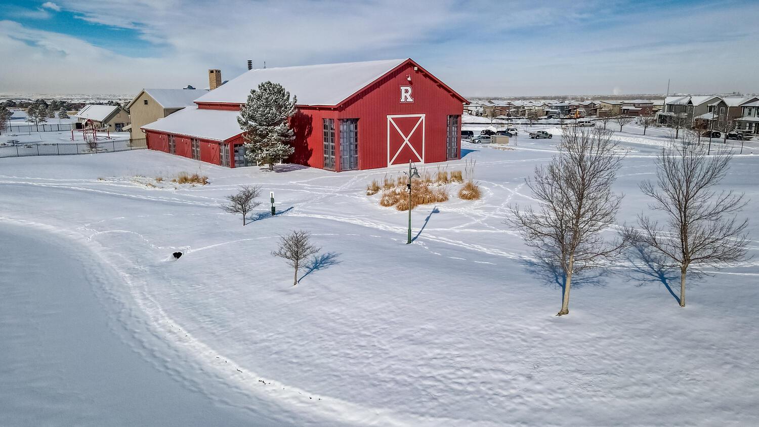 Rec center n the winter