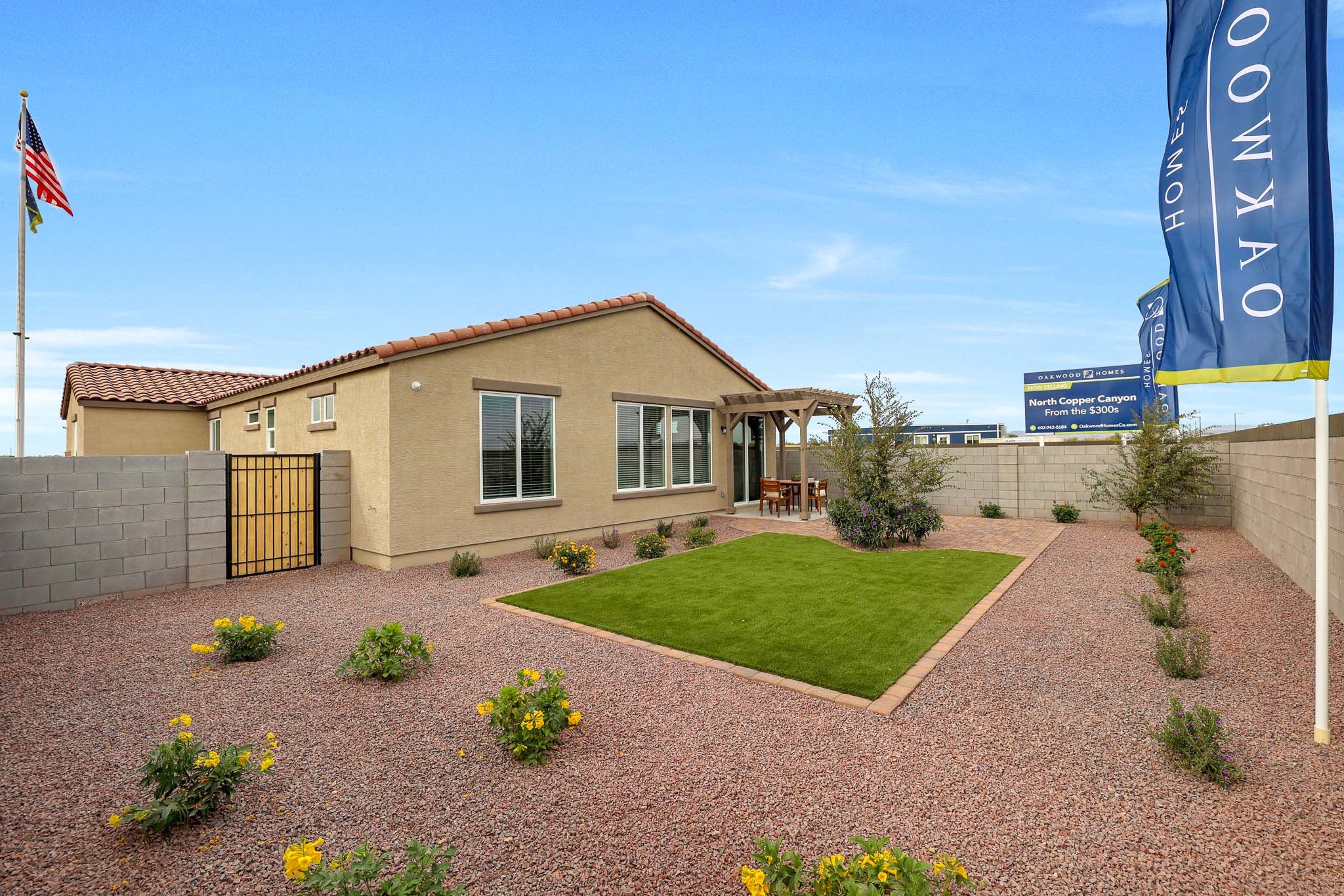 This image is of the Sagebrush Model Home. Options and colors may vary.