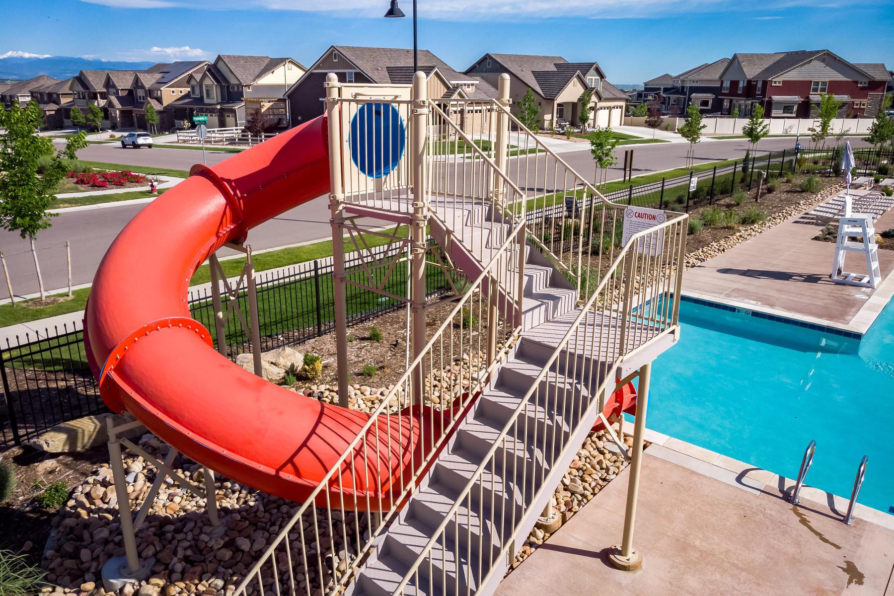Erie Highlands Clubhouse Pool Slide