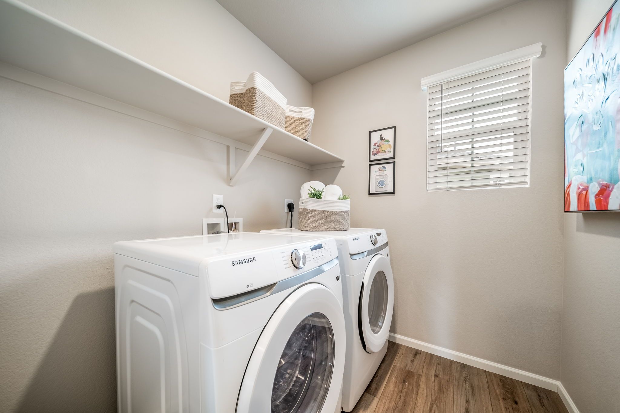 Shire laundry room