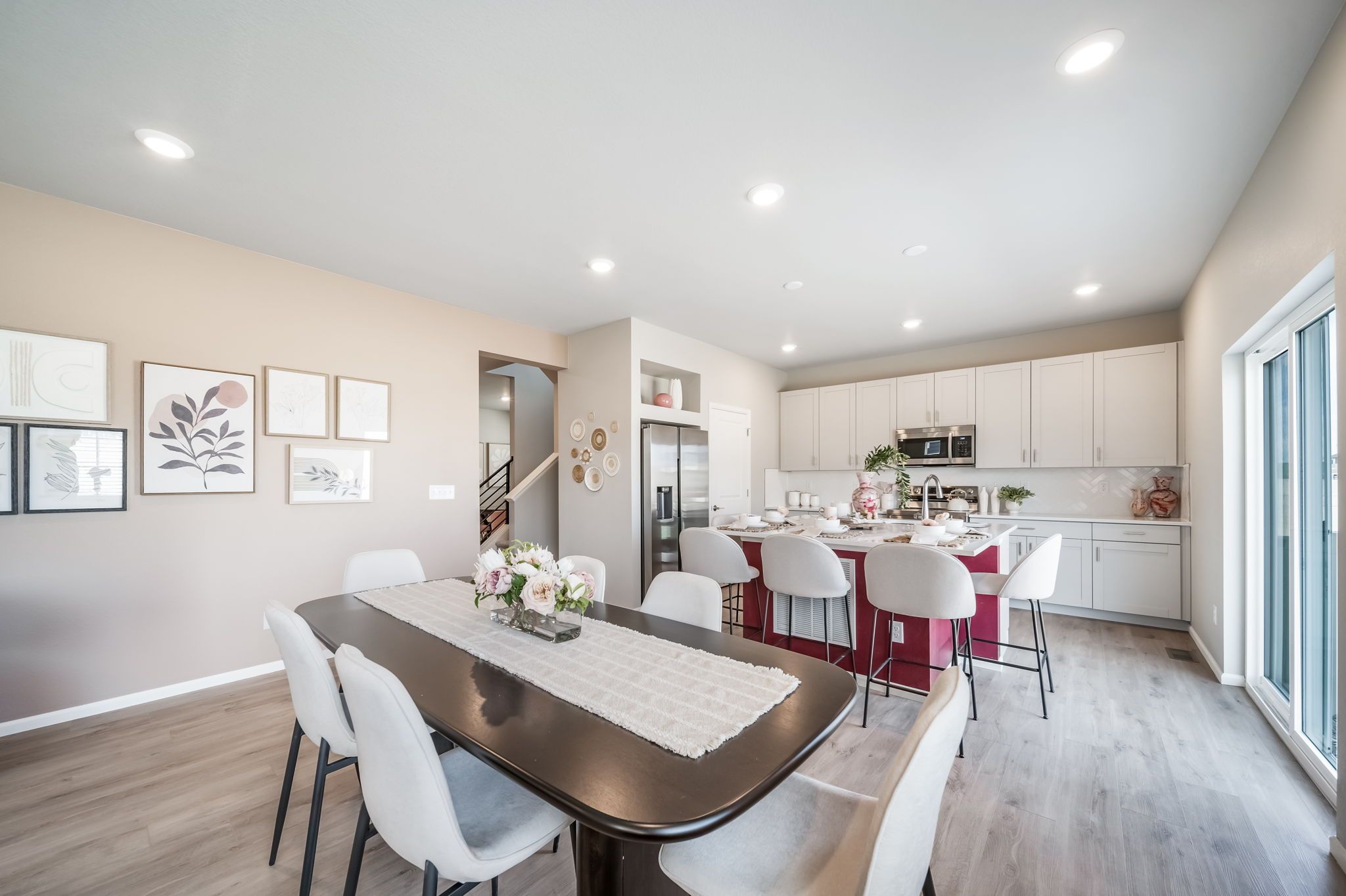 Dining area/kitchen of Triumph floorplan