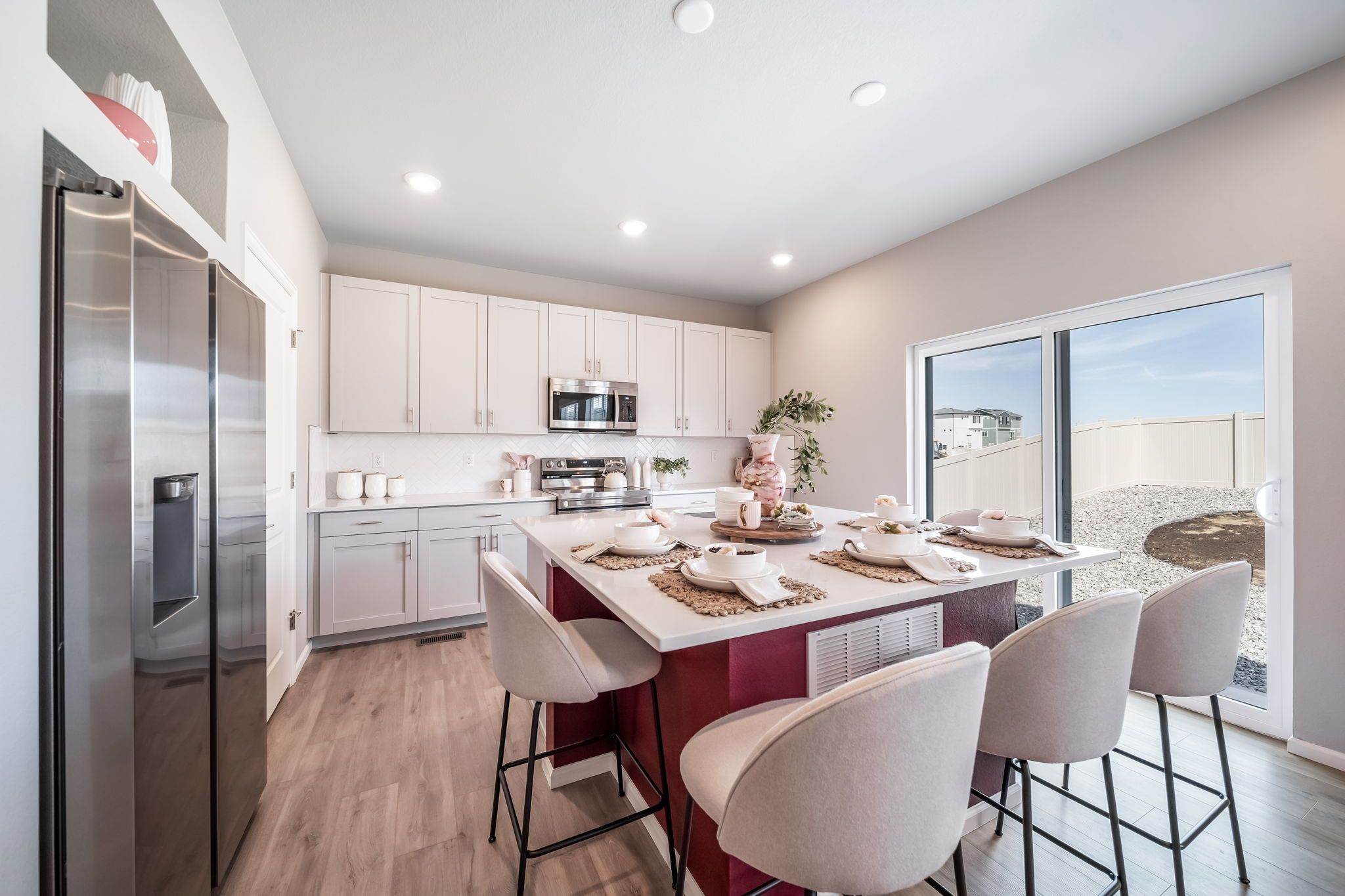 Dining area/kitchen of Triumph floorplan