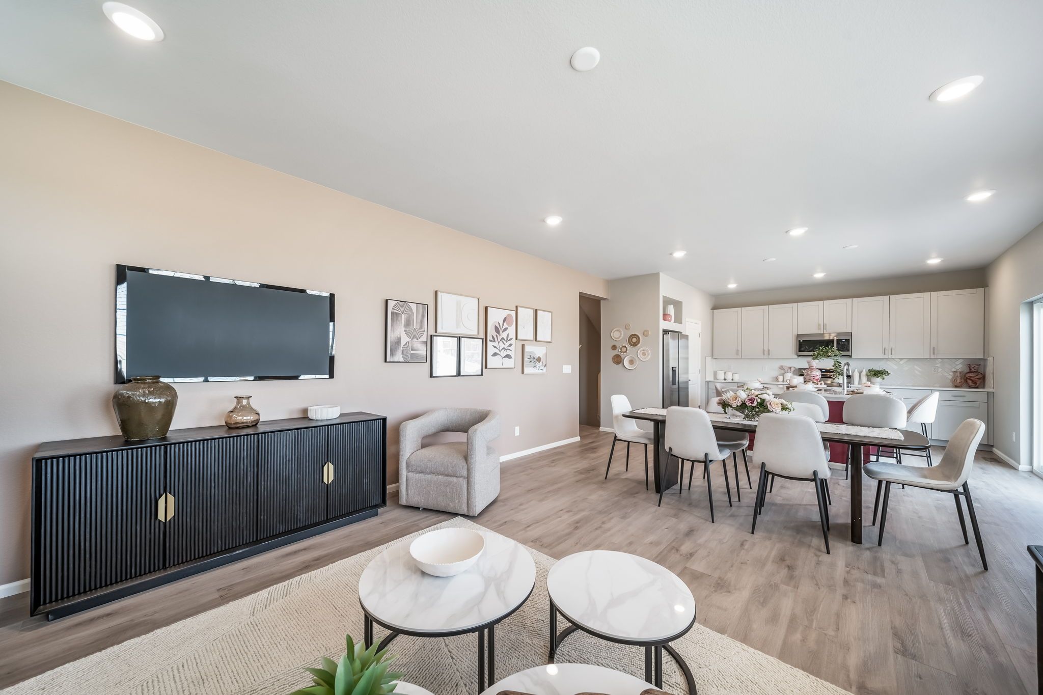 Dining area/kitchen of Triumph floorplan