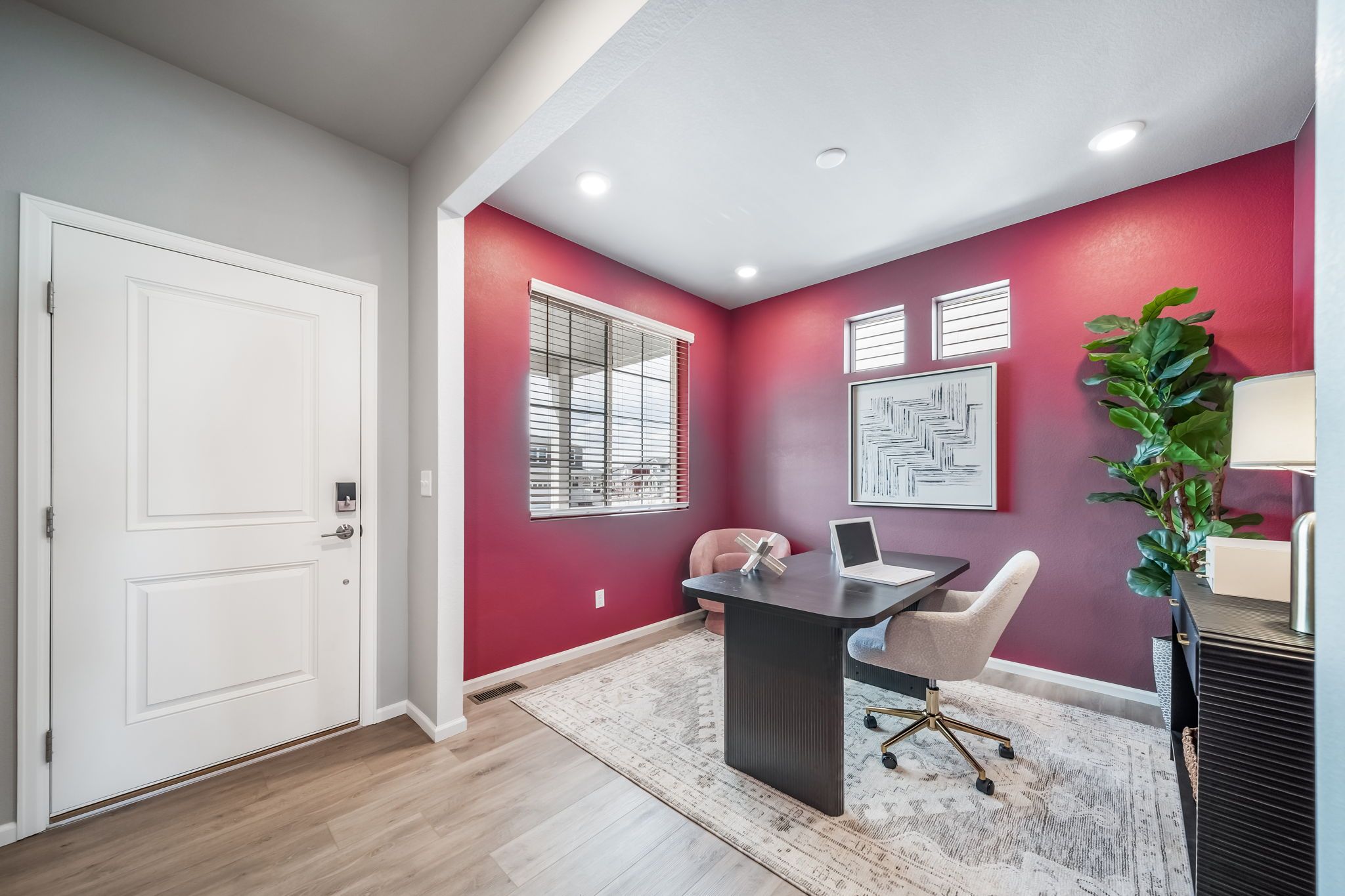 Flex space as an office  of Triumph floorplan