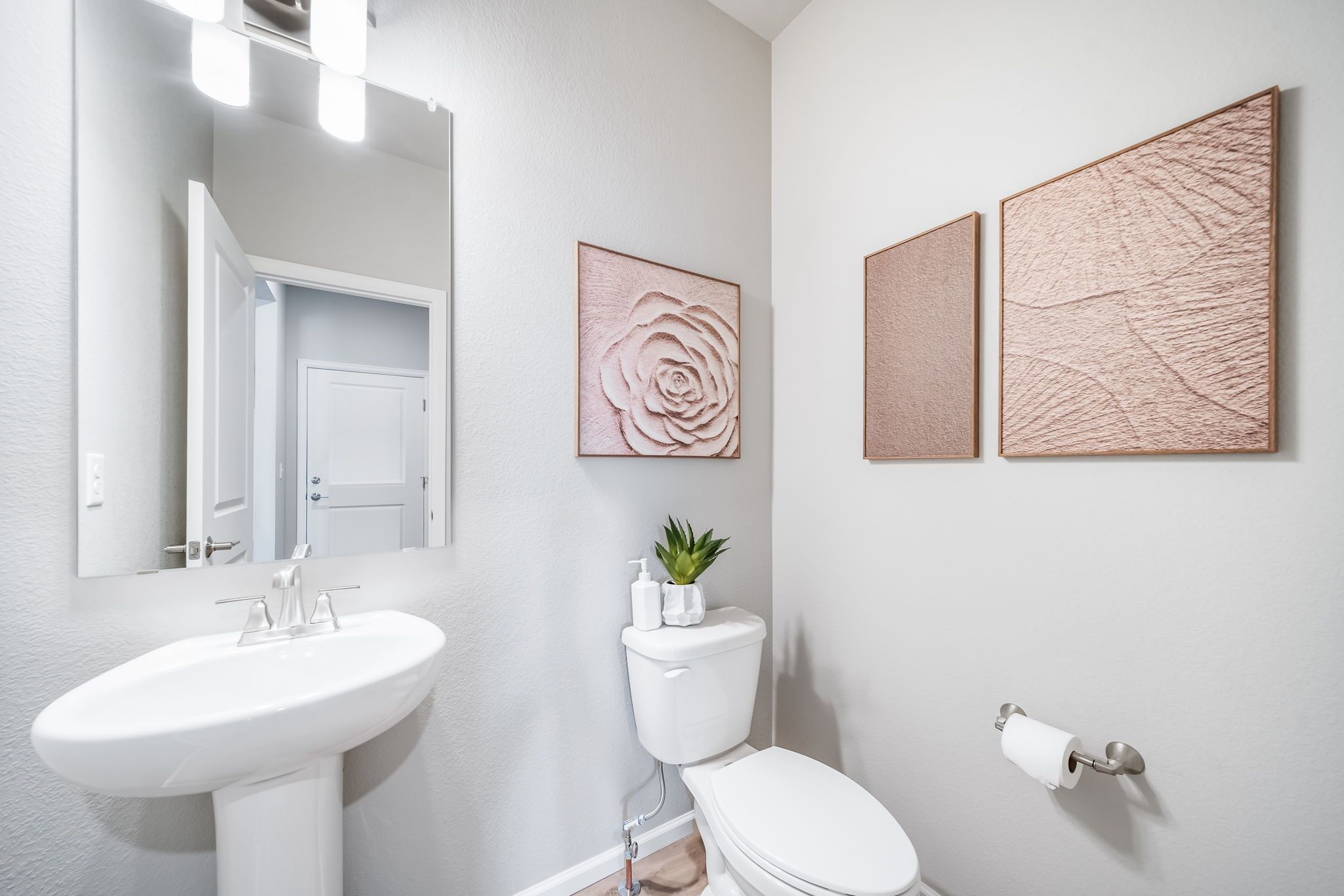 Powder bathroom  of Triumph floorplan