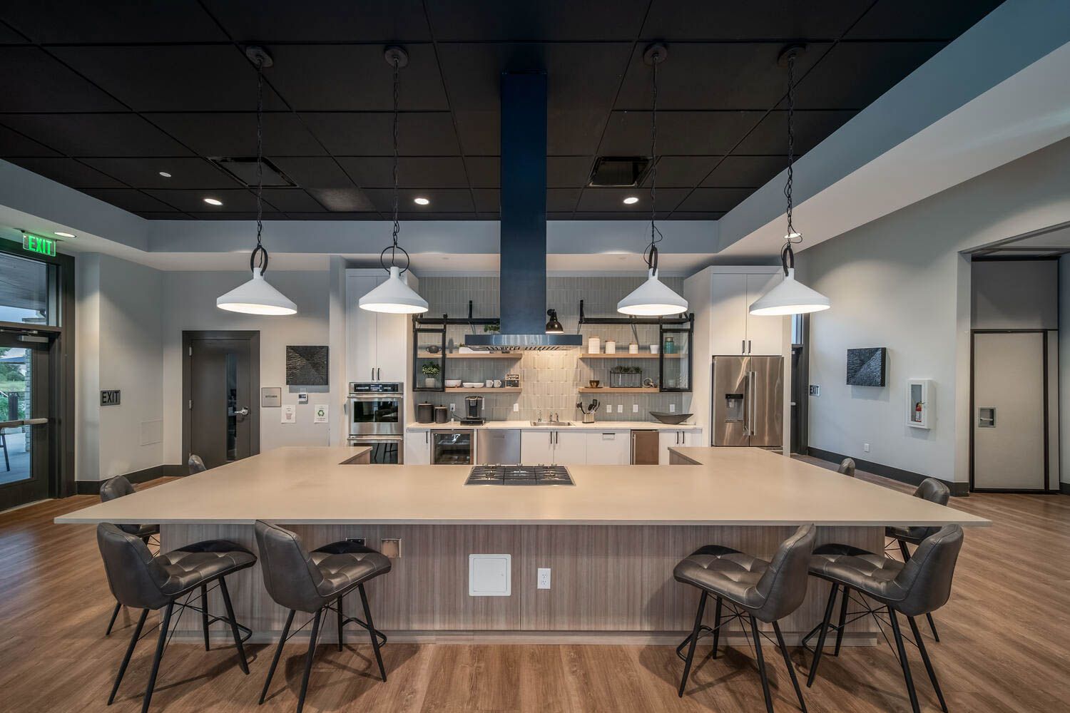 The Reserve boasts a private clubhouse with state-of-the-art fitness facilities.