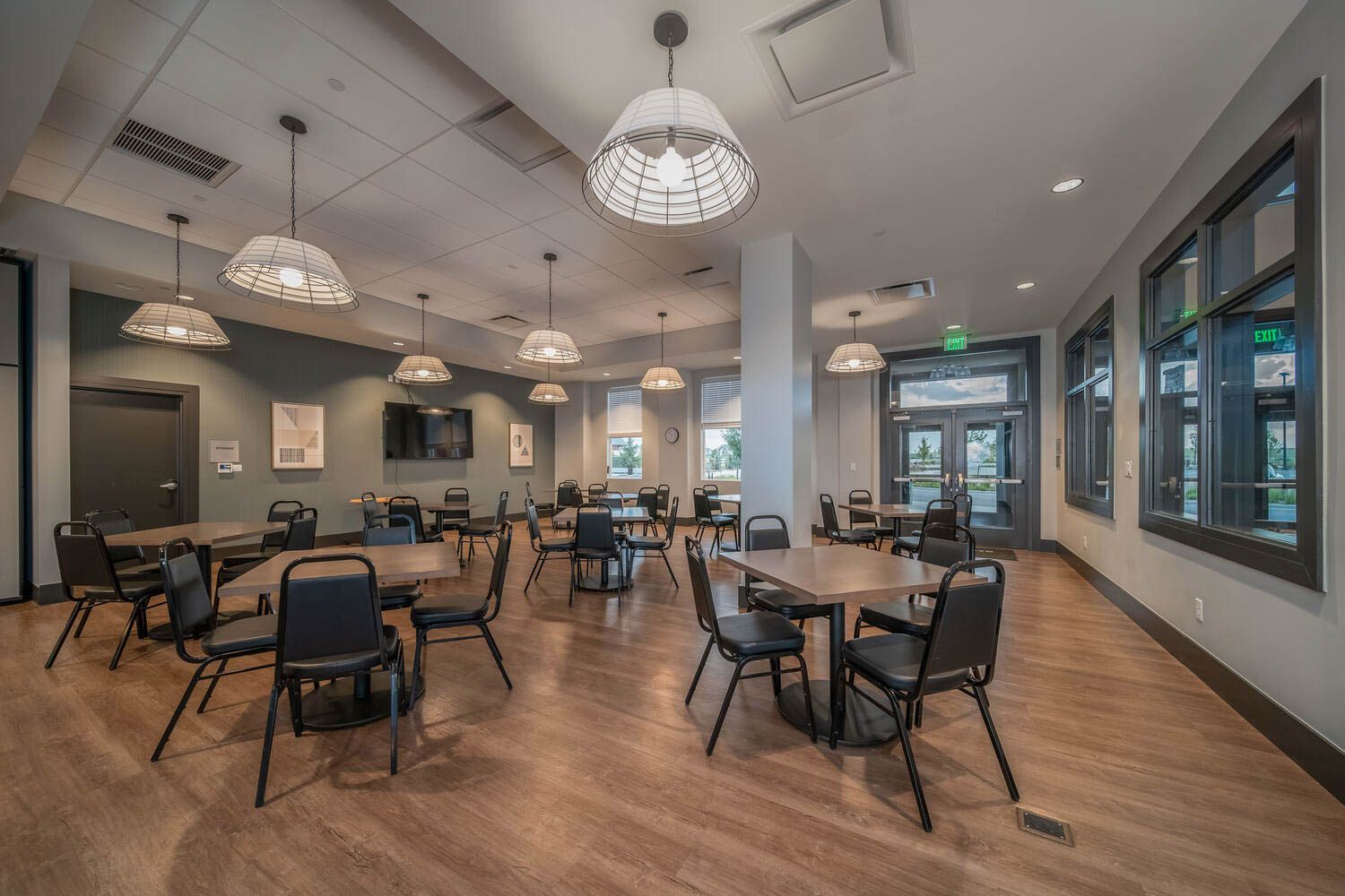 The Reserve boasts a private clubhouse with state-of-the-art fitness facilities.