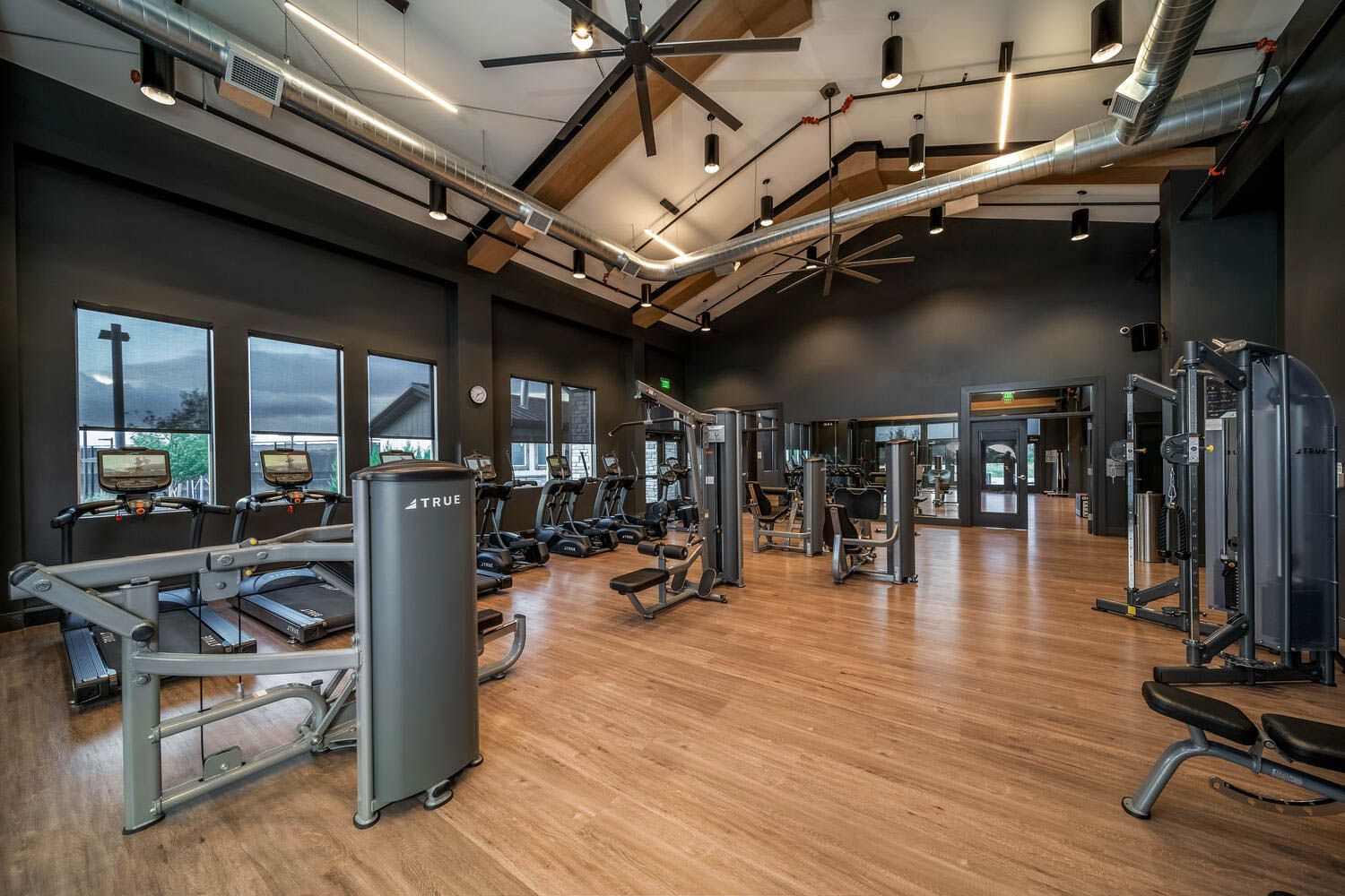 The Reserve boasts a private clubhouse with state-of-the-art fitness facilities.