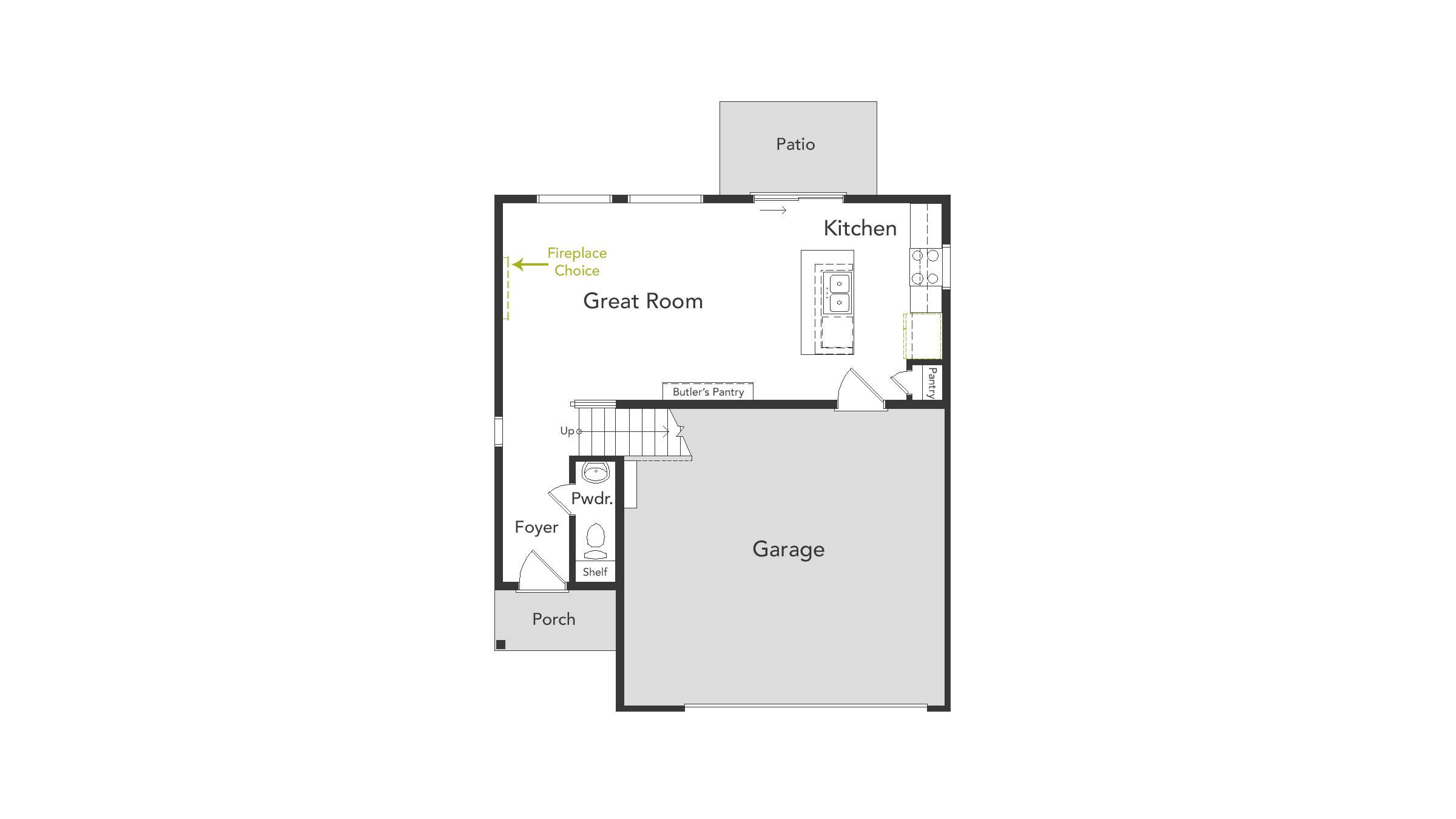Rendering of Percheron 1st Floor