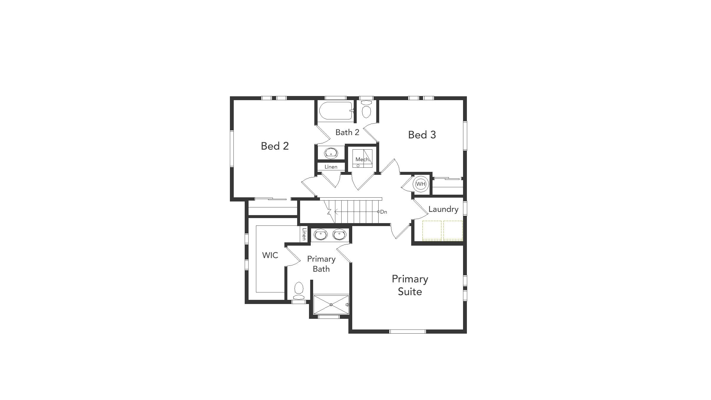 Rendering of Shire 2nd Floor