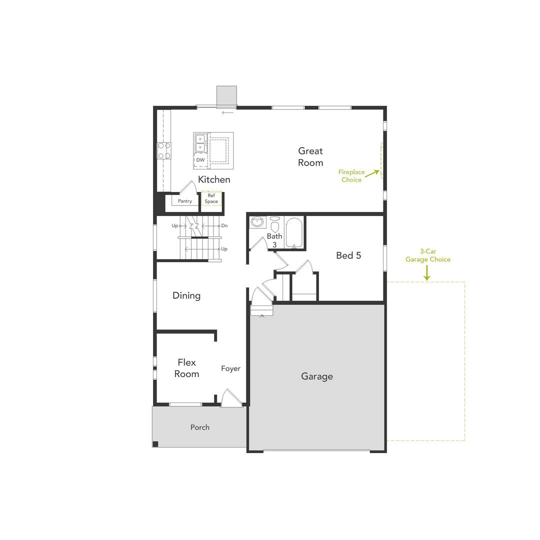 Wonder Brio floorplan 1st floor