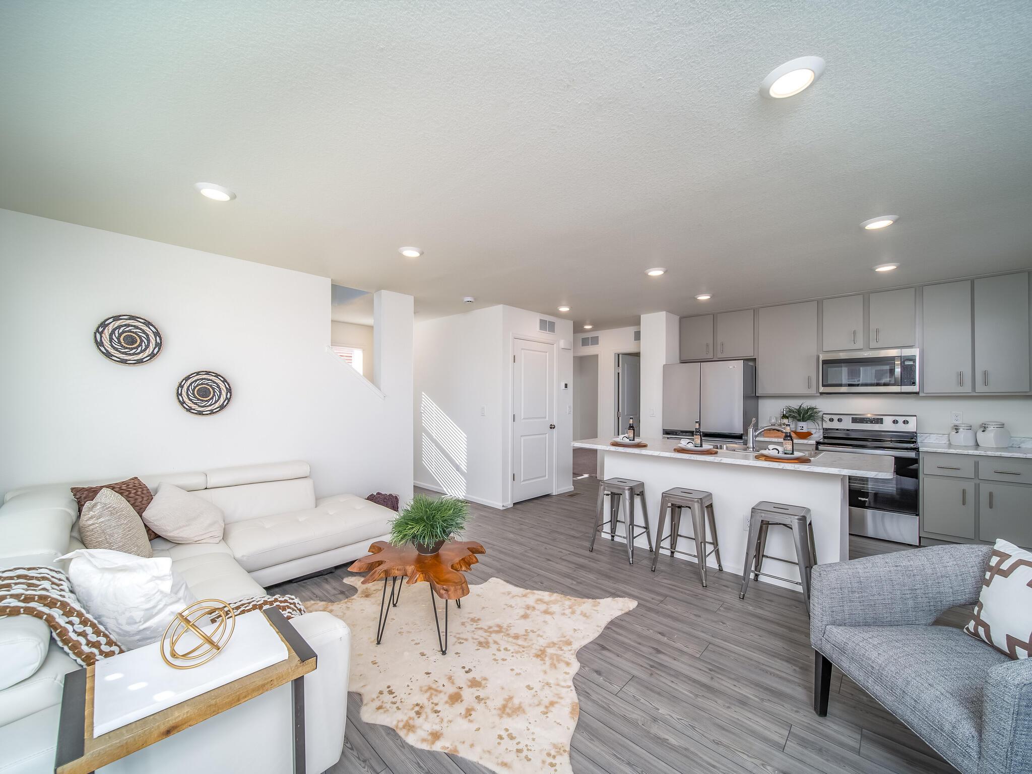 AD Albright Great Room Kitchen