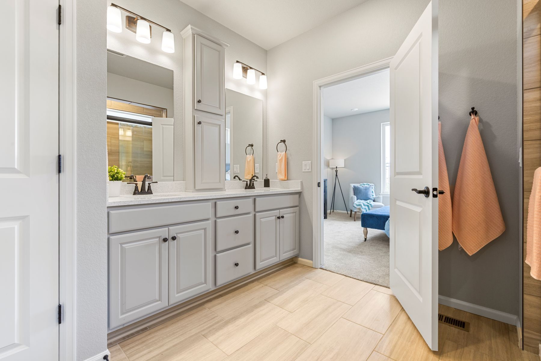 Primary Bath Double Vanity