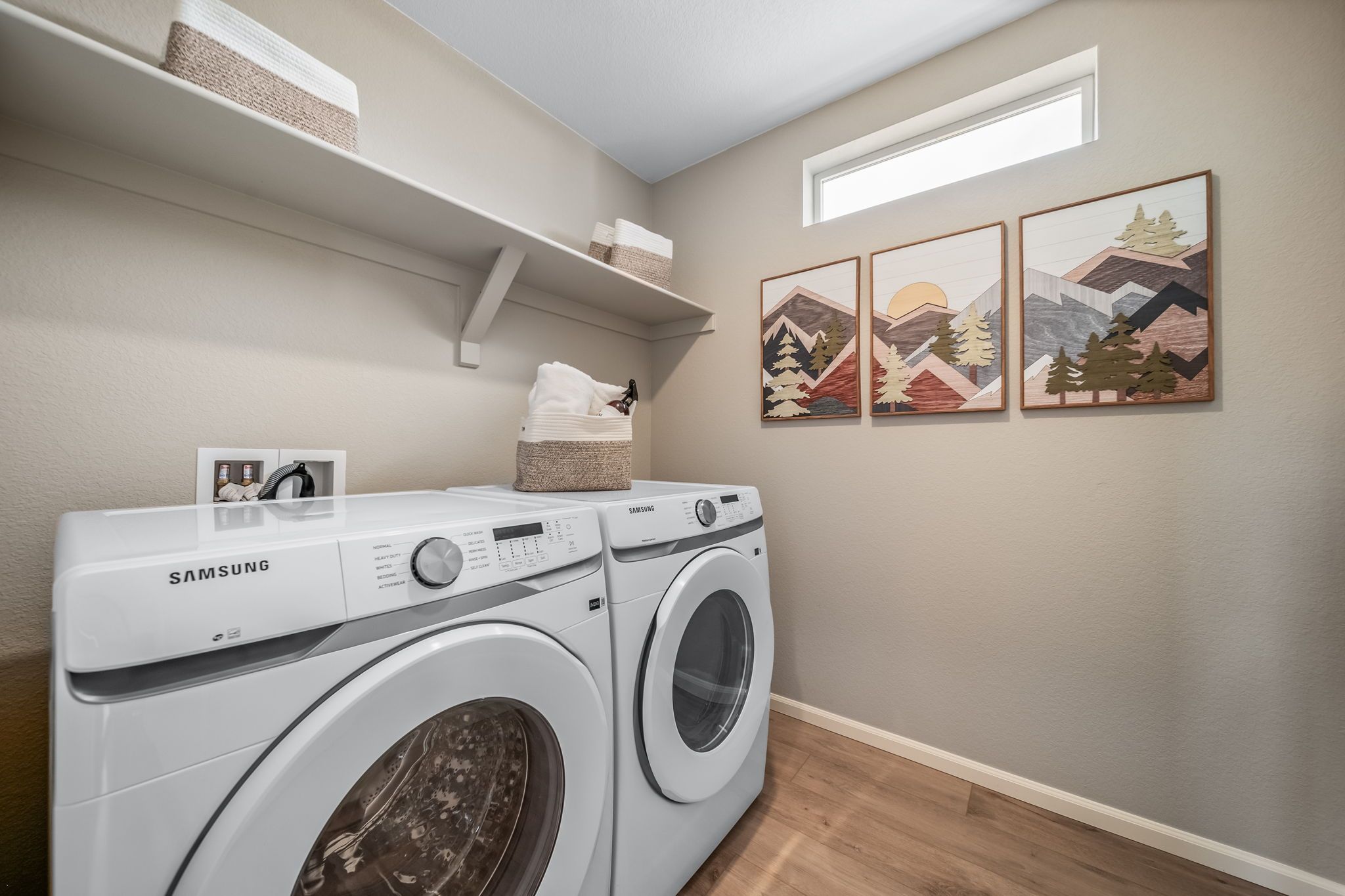 Haflinger TRR Laundry Room