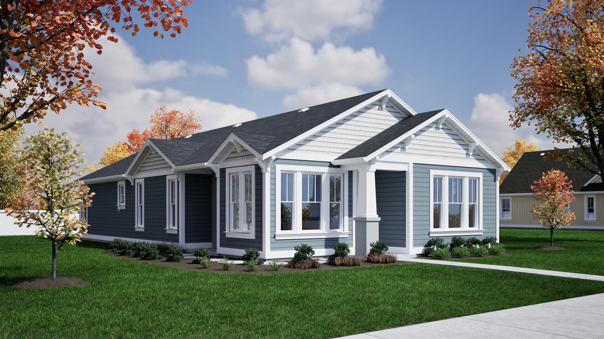 Azalea Craftsman Elevation