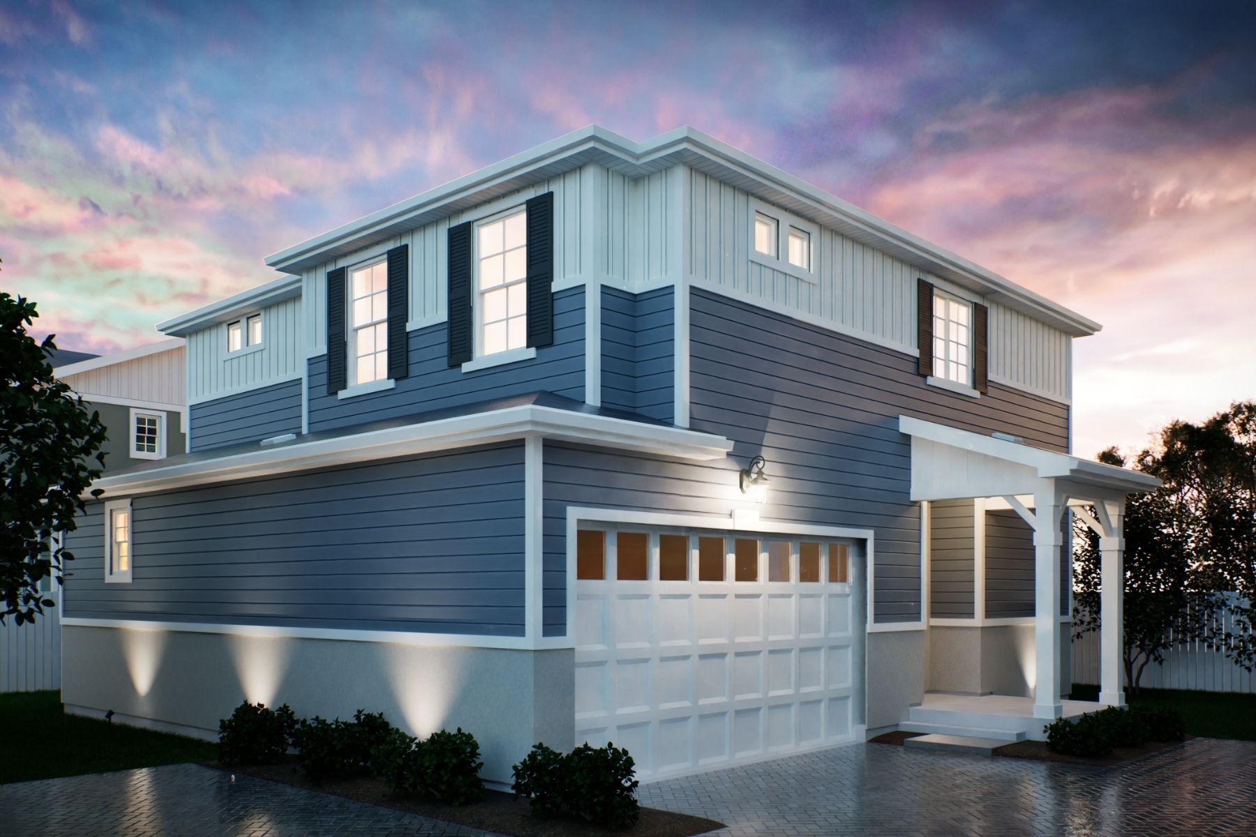 Rendering of Helena Elev B twilight
