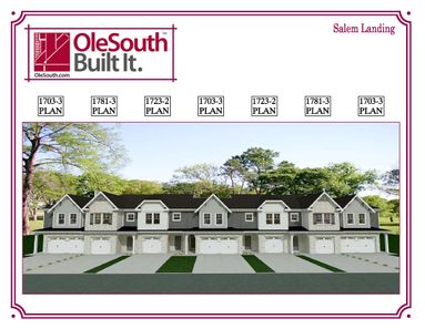 1723-2 Salem Landing Town Home Floor Plan - Ole South