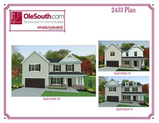 2433 Elevation DEF - Cumberland Estates: Fairview, Tennessee - Ole South