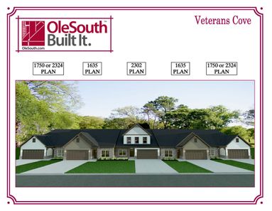 Veterans Cove 1635 Floor Plan - Ole South