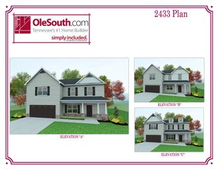 2433 Elevation ABC - Burton Farms: Smyrna, Tennessee - Ole South
