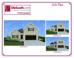 2151 Elevation JKL - Stillwater: Tullahoma, Tennessee - Ole South