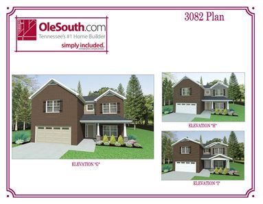 3082 Elevation GHI Floor Plan - Ole South