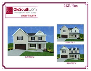 2433 Elevation JKL - Hobson Park: Antioch, Tennessee - Ole South
