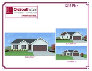 1335 Elevation JKL - Stillwater: Tullahoma, Tennessee - Ole South