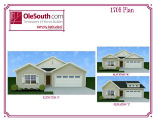 1705 Elevation JKL - Stone Fort Meadows: Manchester, Tennessee - Ole South