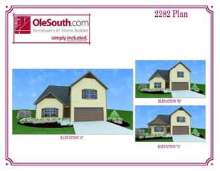 2282 Elevation JKL - Stone Fort Meadows: Manchester, Tennessee - Ole South