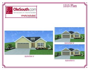 1315 Elevation JKL - Stonehenge: Manchester, Tennessee - Ole South