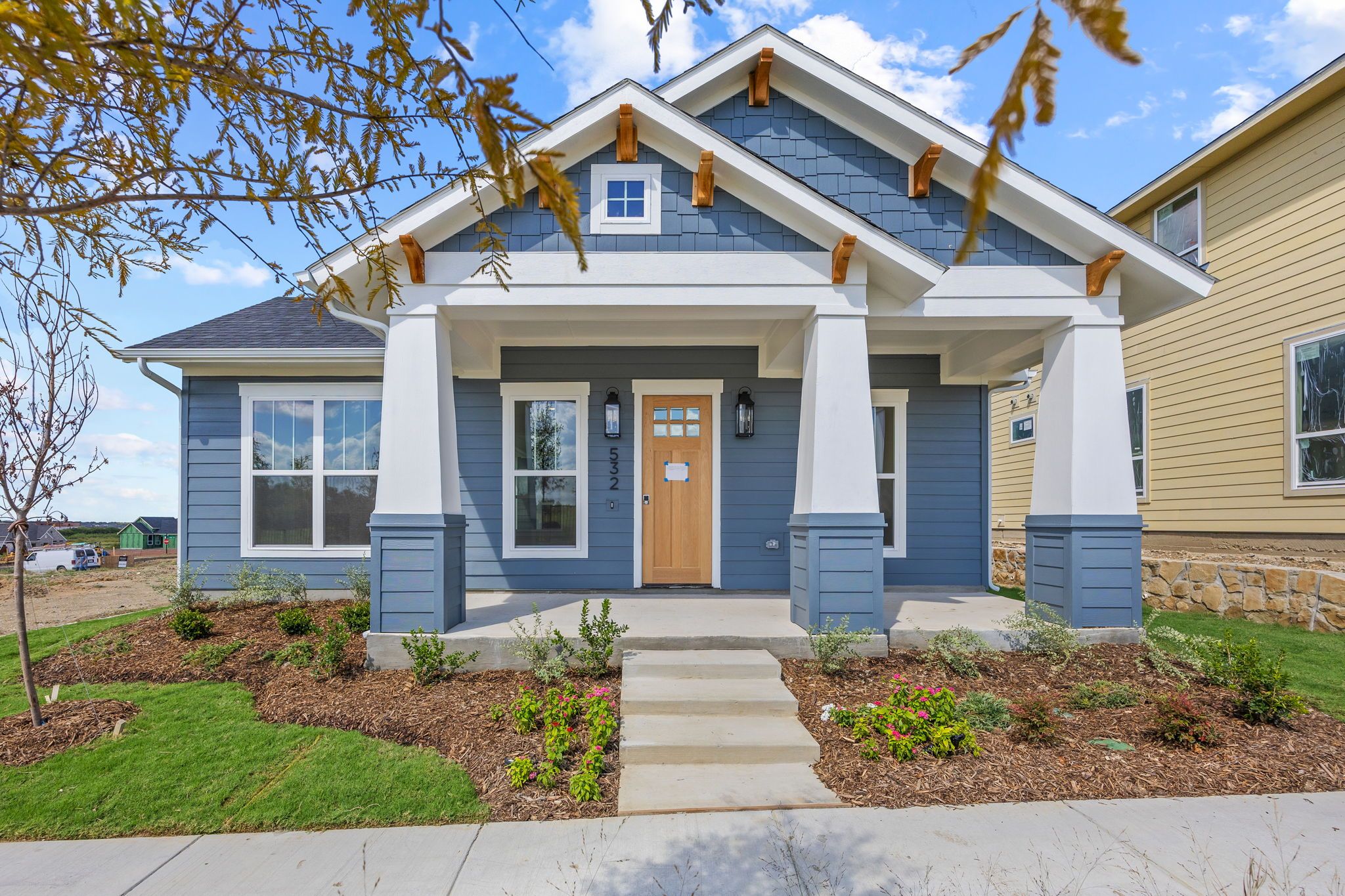 Parker - The Heights at Uptown Celina: Celina, Texas - Olivia Clarke Homes 