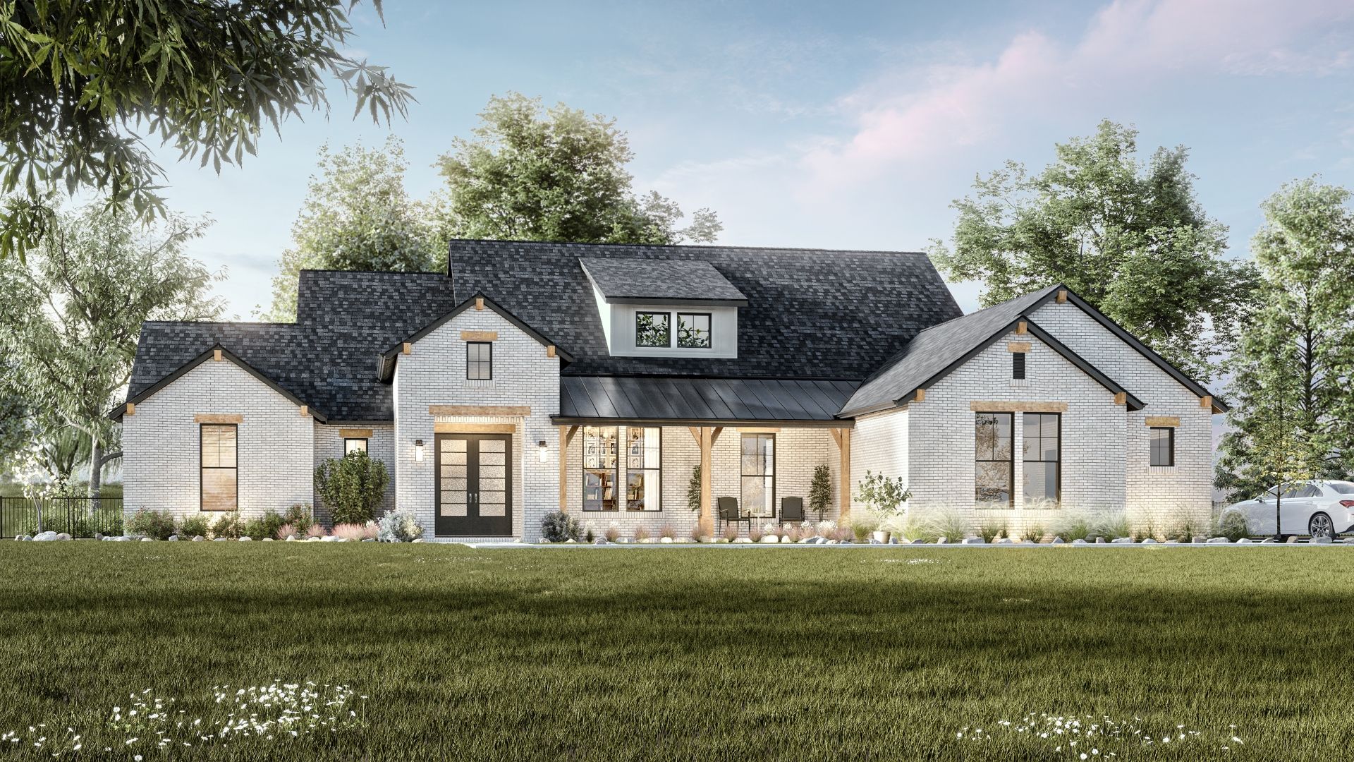 Custer Plan at Harper Estates in Celina, TX by Olivia Clarke Homes