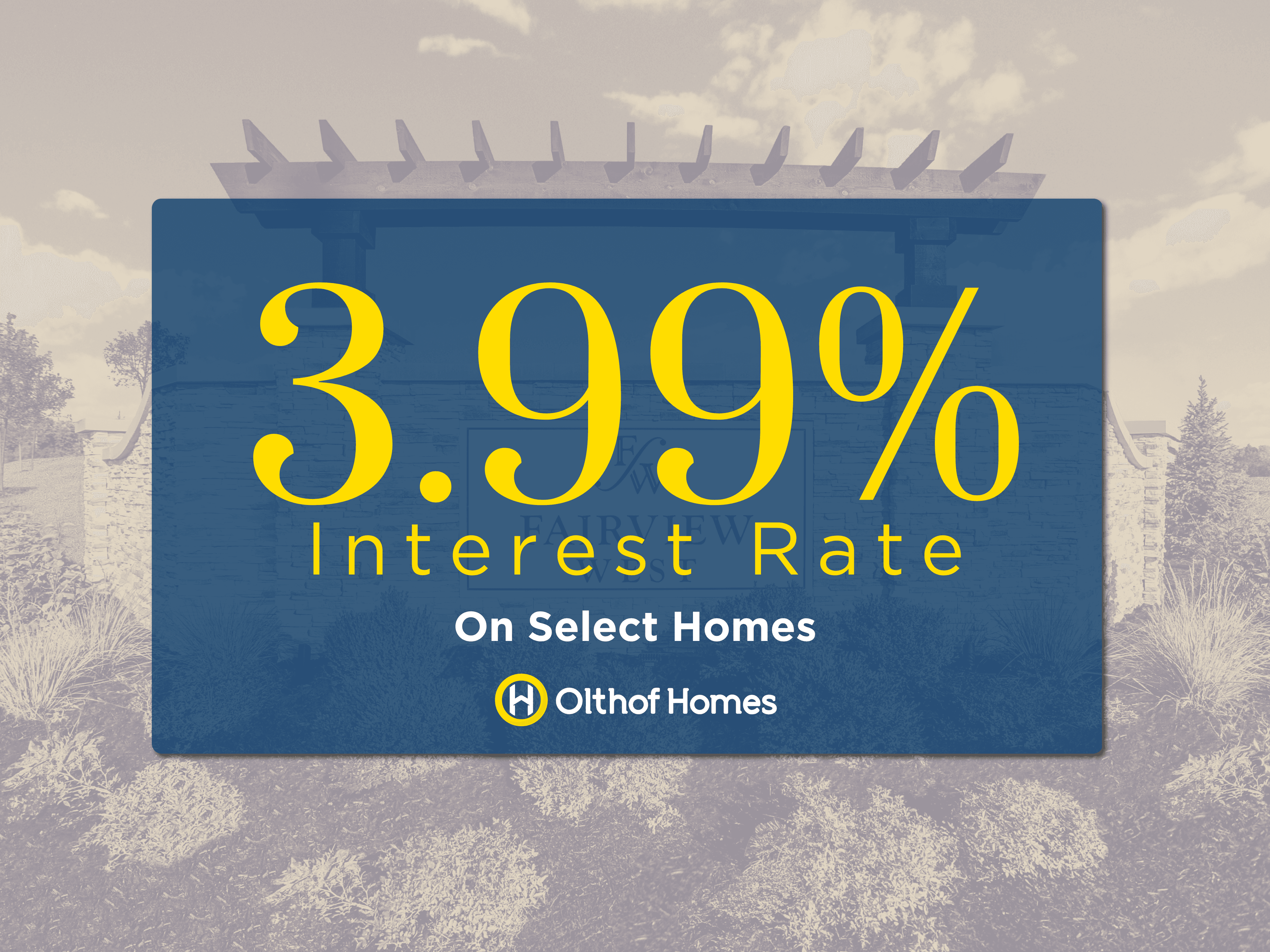 Fairview West por Olthof Homes en Indianapolis Indiana