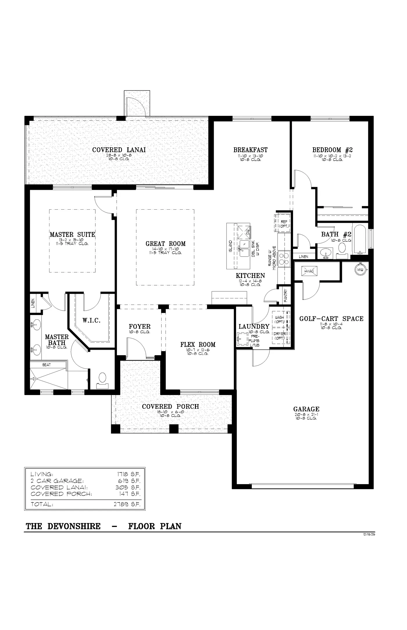 Balfour - Devonshire floor plan layout