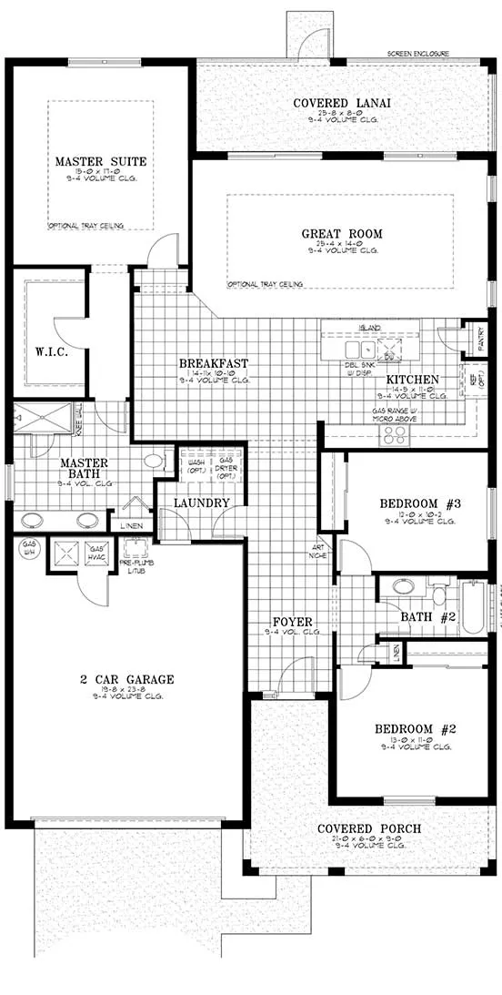 Weybourne Landing - Sunflower floor plan layout