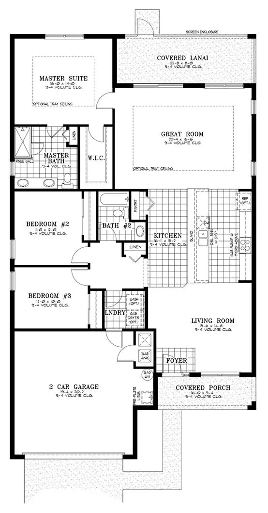 Weybourne Landing - Orchid floor plan layout