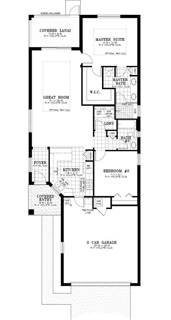 Weybourne Landing - Oasis floor plan layout