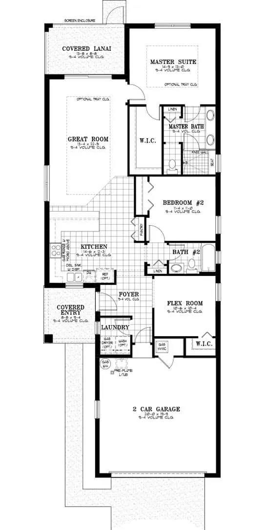 Weybourne Landing - Terra floor plan layout