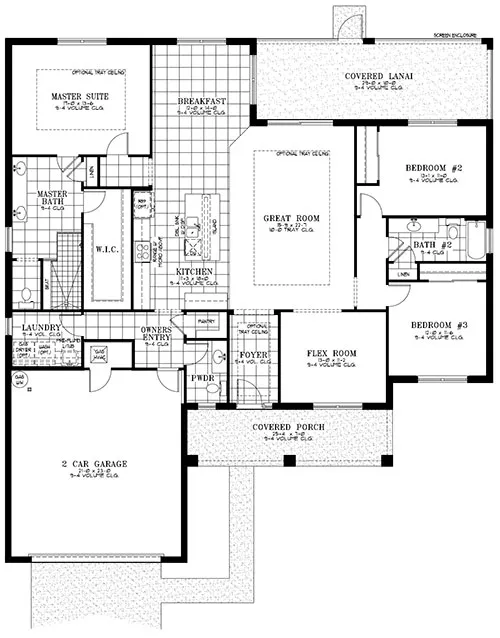 Longleaf Ridge - Aurelia floor plan layout