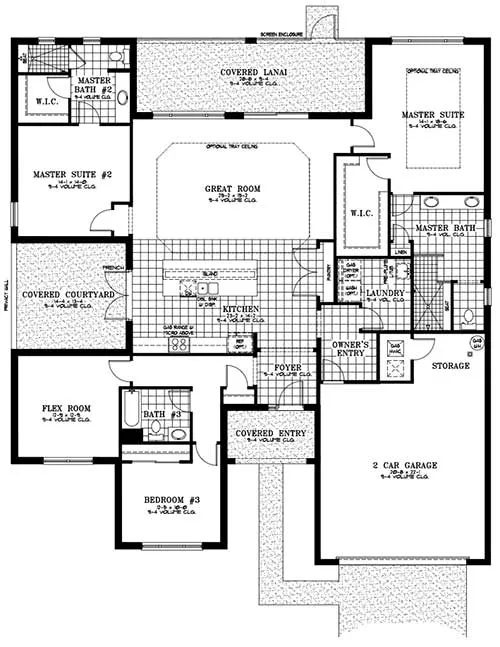 Longleaf Ridge - Willem floor plan layout