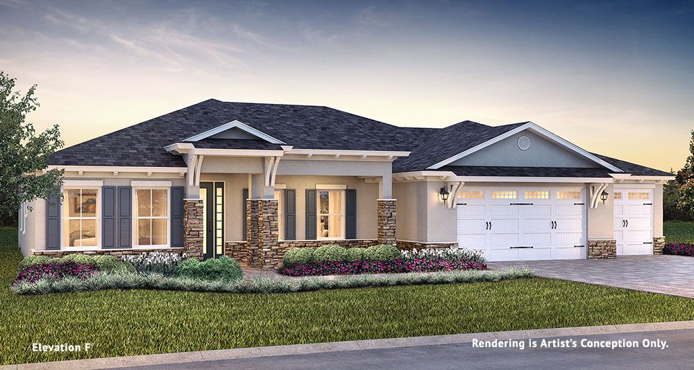 Longleaf Ridge - Brighton floor plan