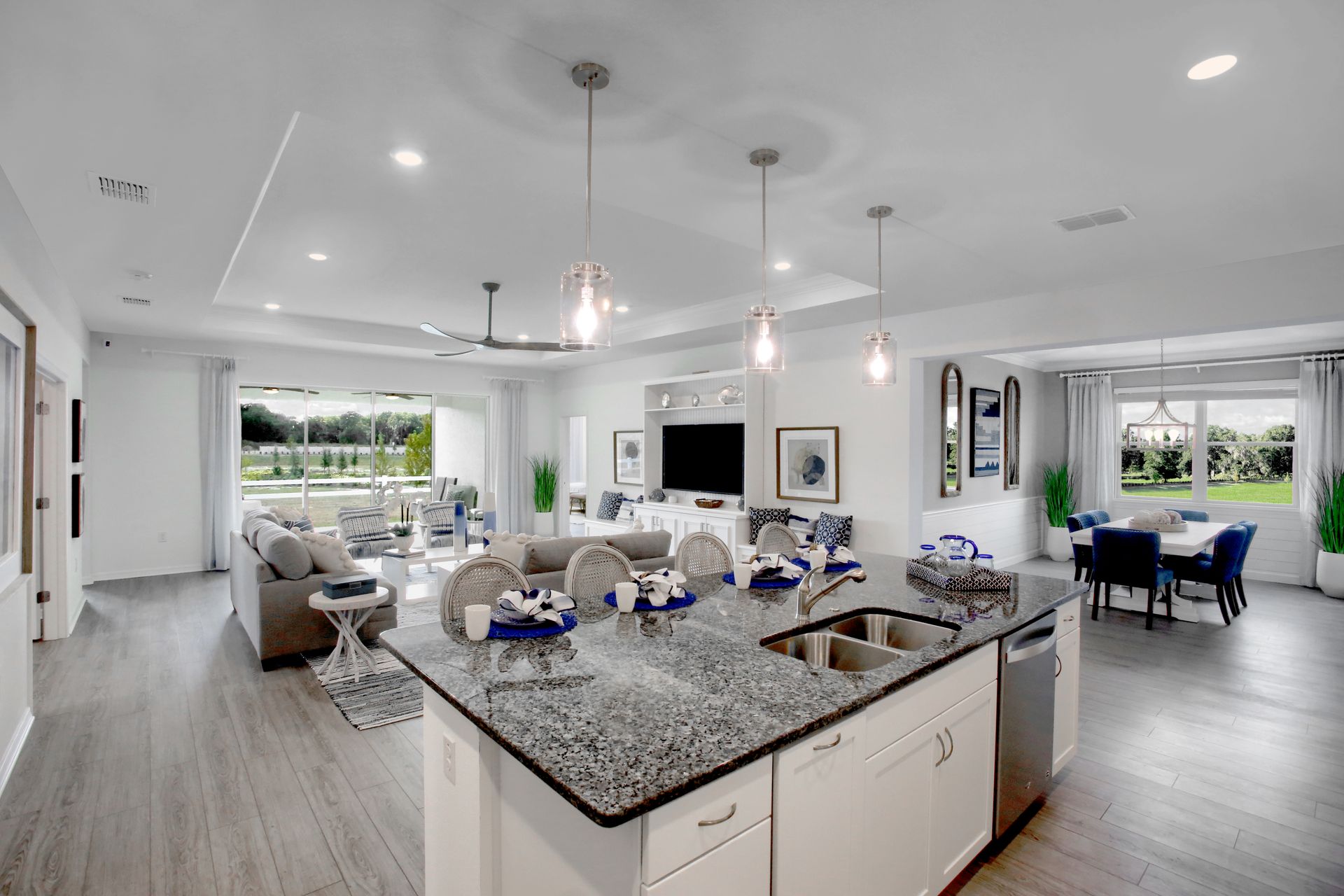 Larkspur Model Home Great Room