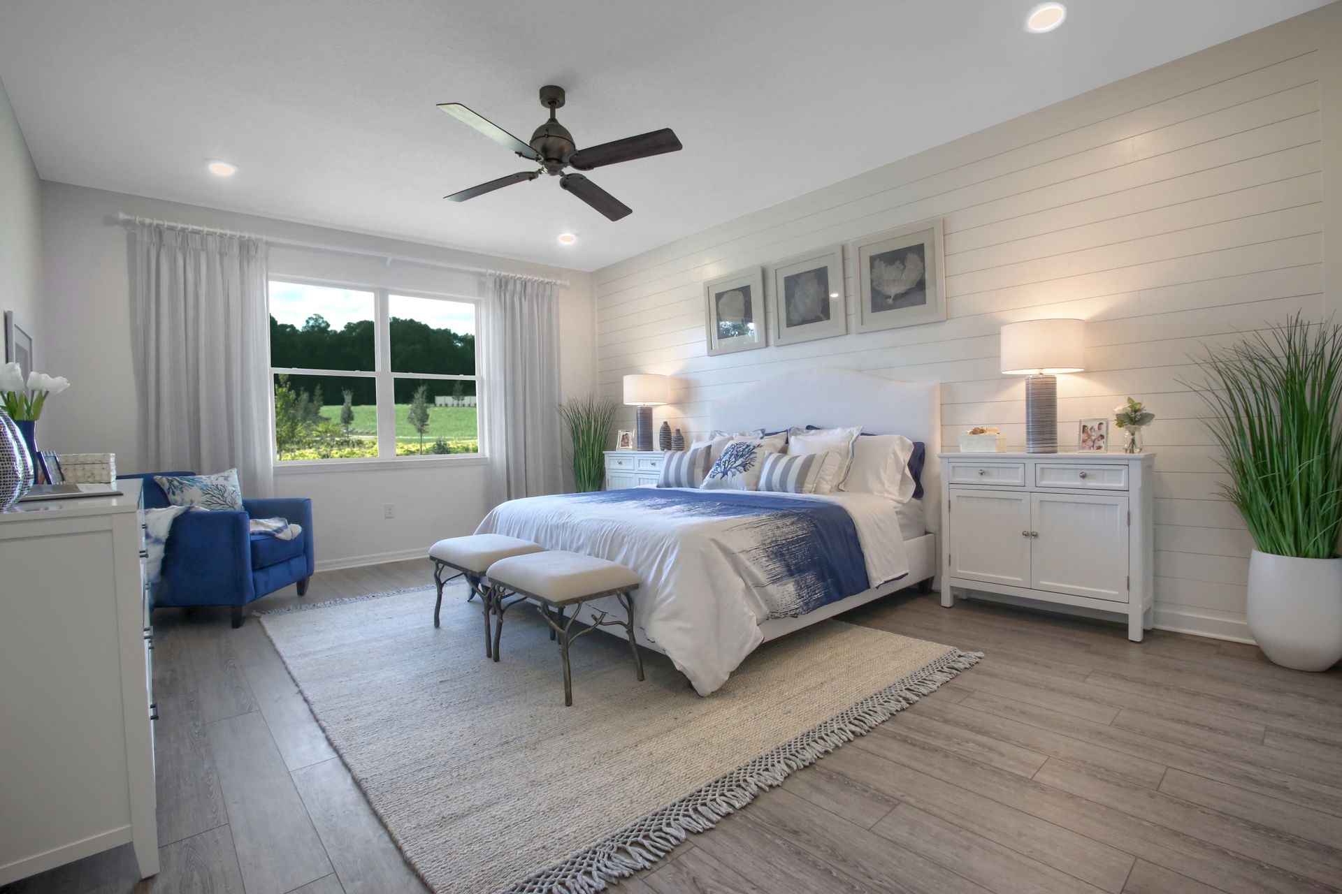 Larkspur Model Home Master Bedroom
