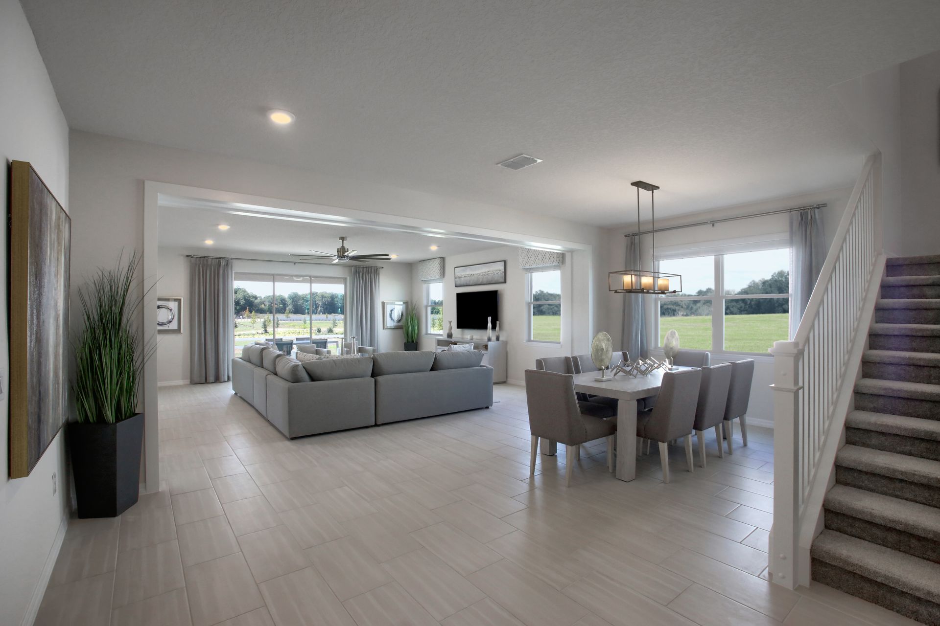 Marigold Model Home Great Room